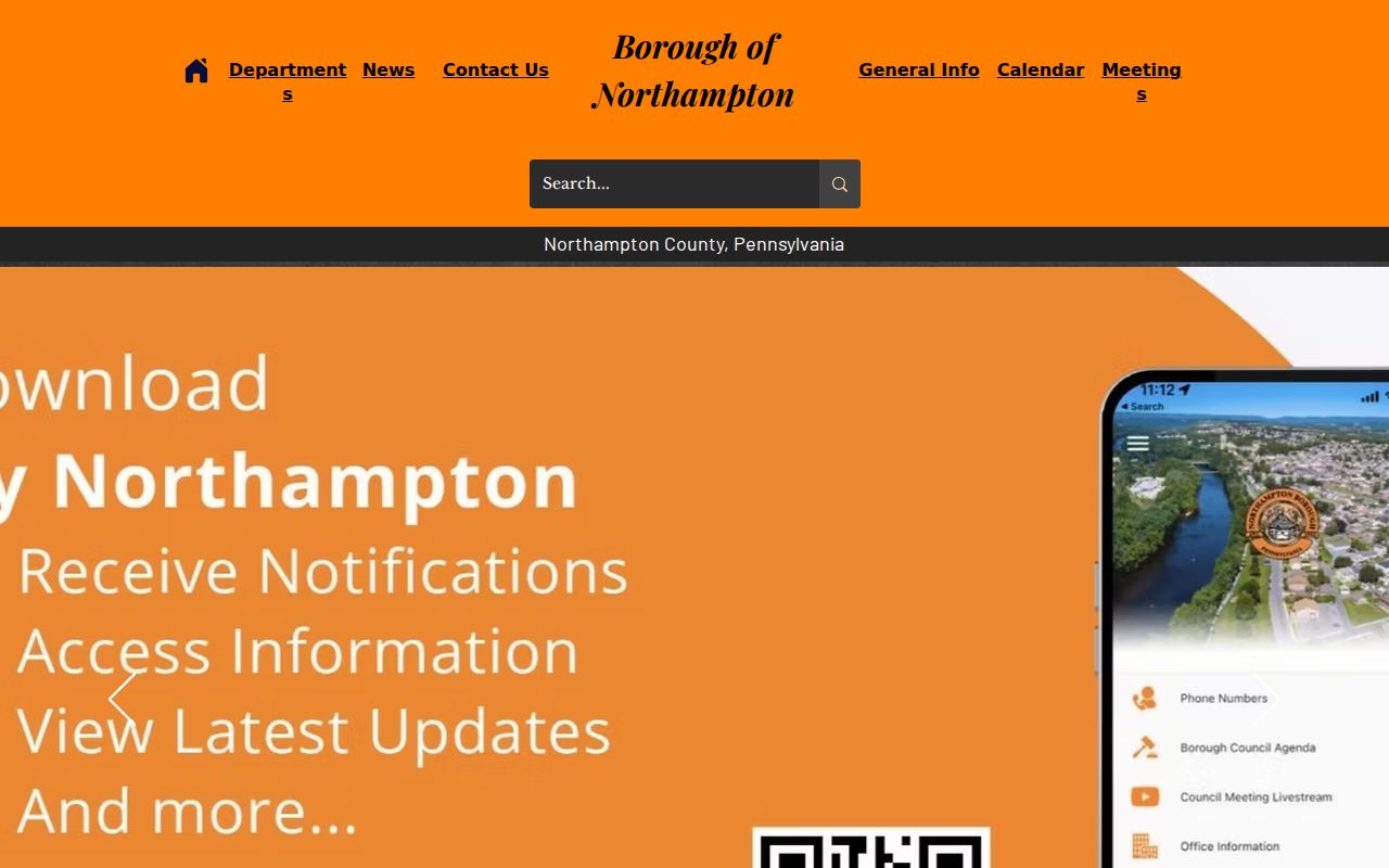 Northampton Borough building and local criminal records source
